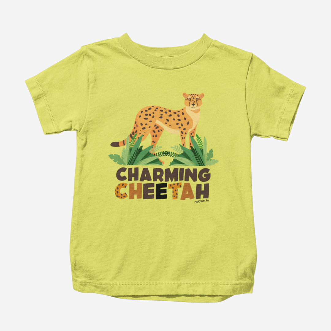 Unisex T-shirt: Charming Cheetah