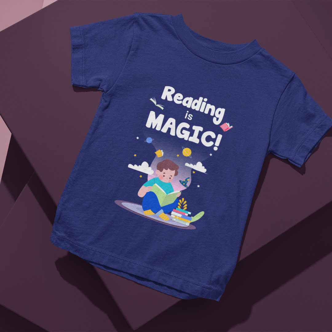 Unisex T-shirt: Reading is Magic