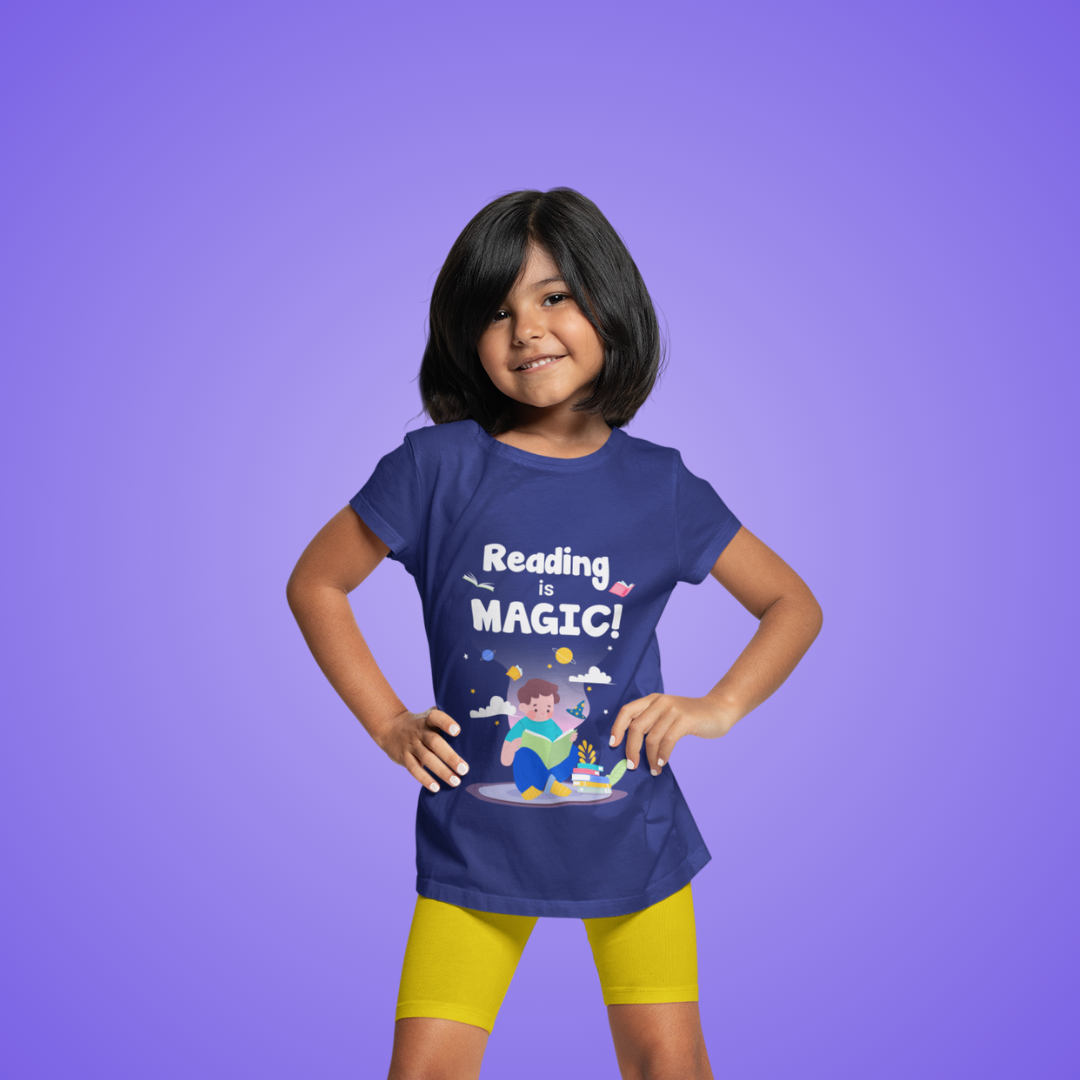 Unisex T-shirt: Reading is Magic