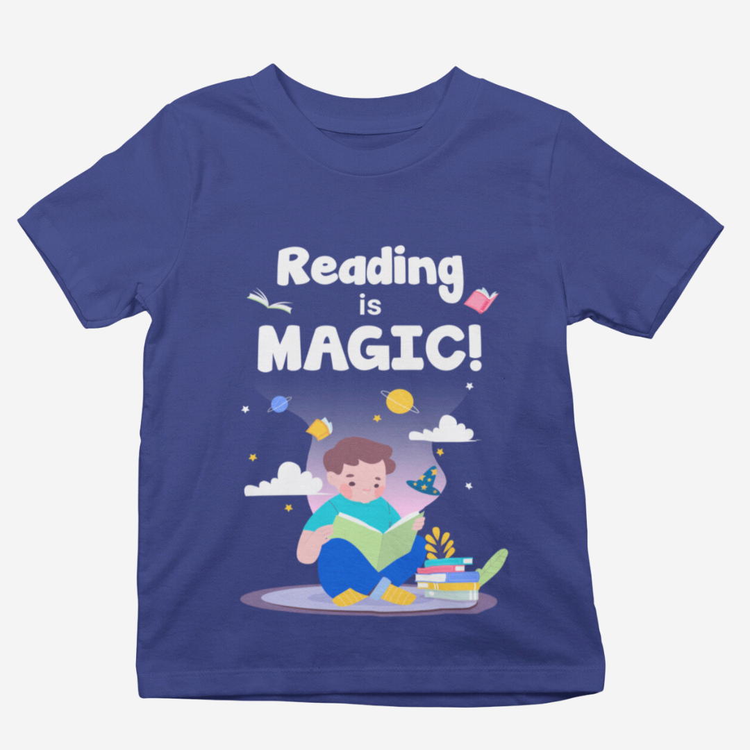 Unisex T-shirt: Reading is Magic