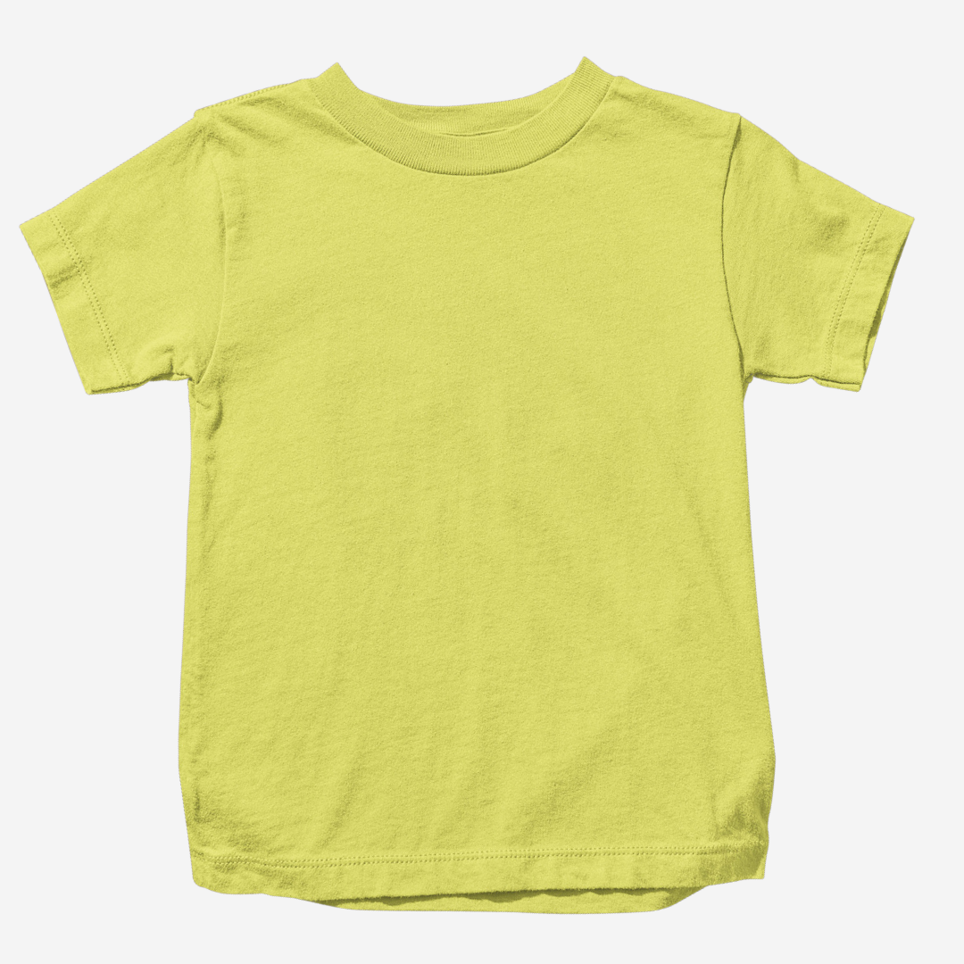 Unisex T-shirt: Core Basics: Yellow