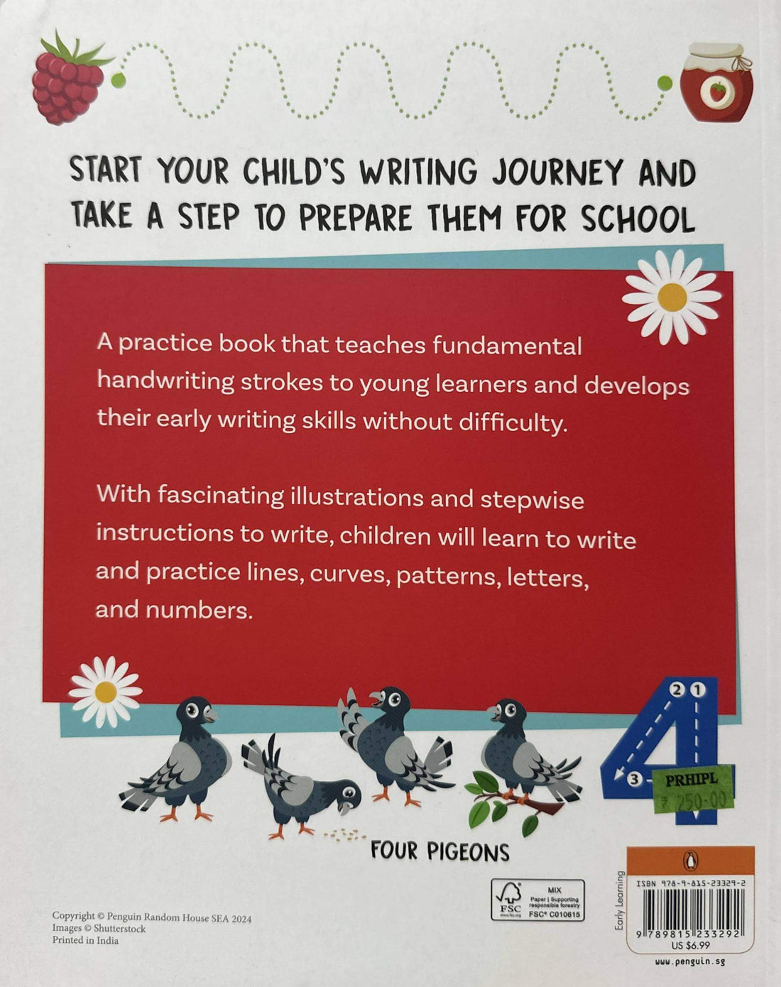 Little Learners: Learn to Write Workbook: First Practice Workbook Trace and Write | Engaging Workbook to Develop Writing Skills in PreSchool Kids, ... | Ages 3+ [Penguin Early Learning Series]