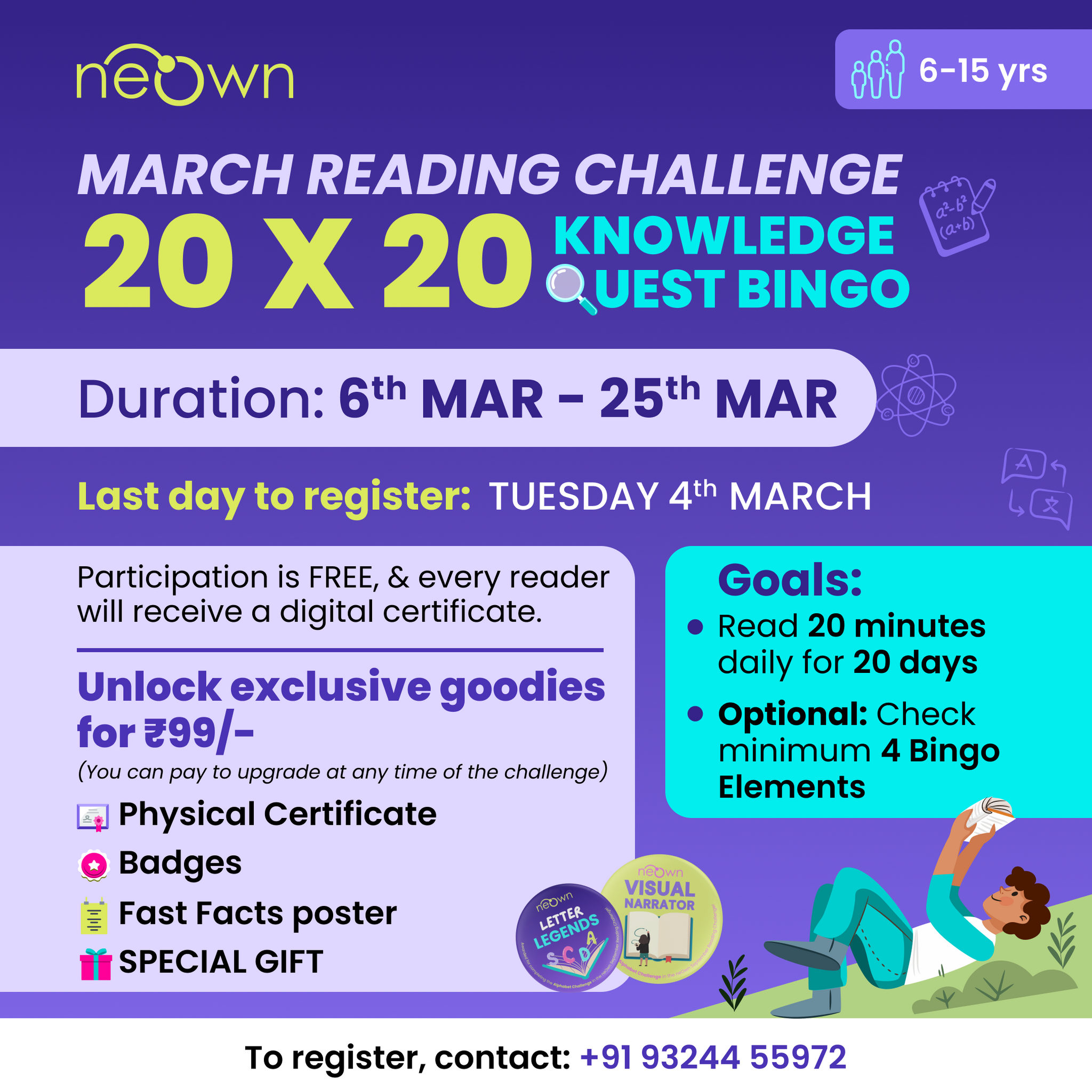 neOwn Reading Challenge Monthly