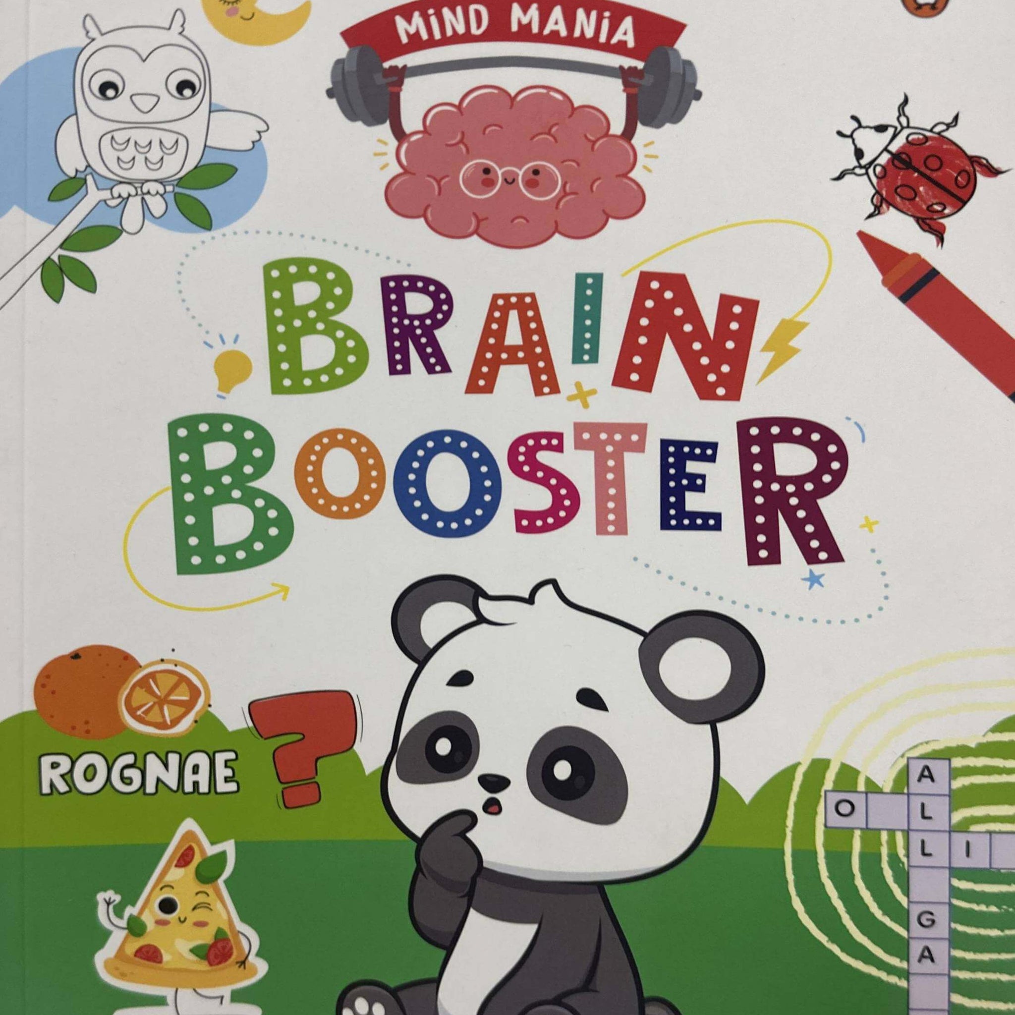 MIND MANIA: Brain Booster: Fun and Interactive Activity Book for PreSchool Kids, Toddlers | Includes Puzzles, Mazes, Jumble Words and more [Penguin Early Learning Series]