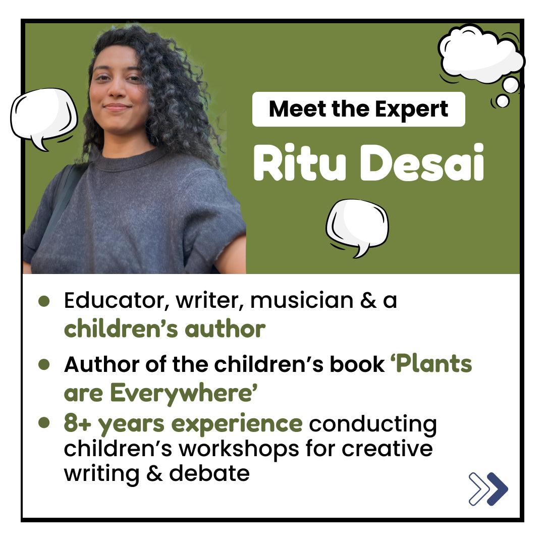 [30th-31st May] Comic Making - Beginner Summer Workshop: neOwn x Ritu Desai | Learn Comic Creation, Storyboarding & Dialogue for 8–13 yrs | Online Workshops for Kids