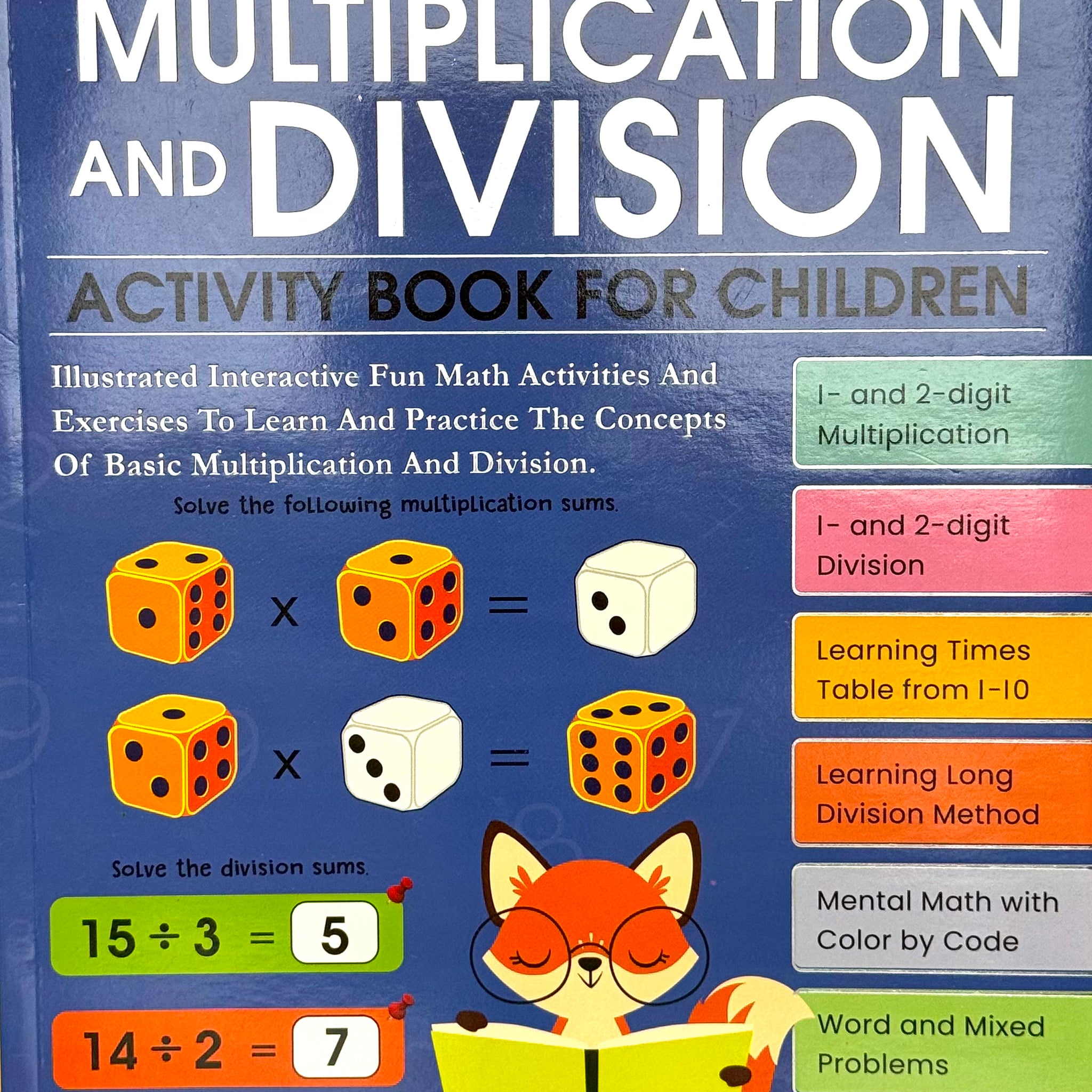 Multiplication and Division - Activity Book For Children