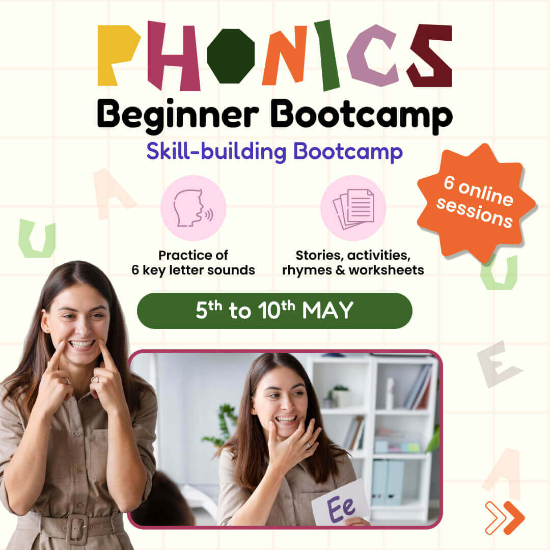 Phonics Beginner Bootcamp: neOwn x Aastha Grover | Intro to Phonics Workshop for 4-6 yr olds | Online Summer Camp for Kids