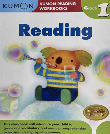Reading (Grade 1) | Kumon Reading Workbooks | Activity Book For Children | Reading Practice for Kids