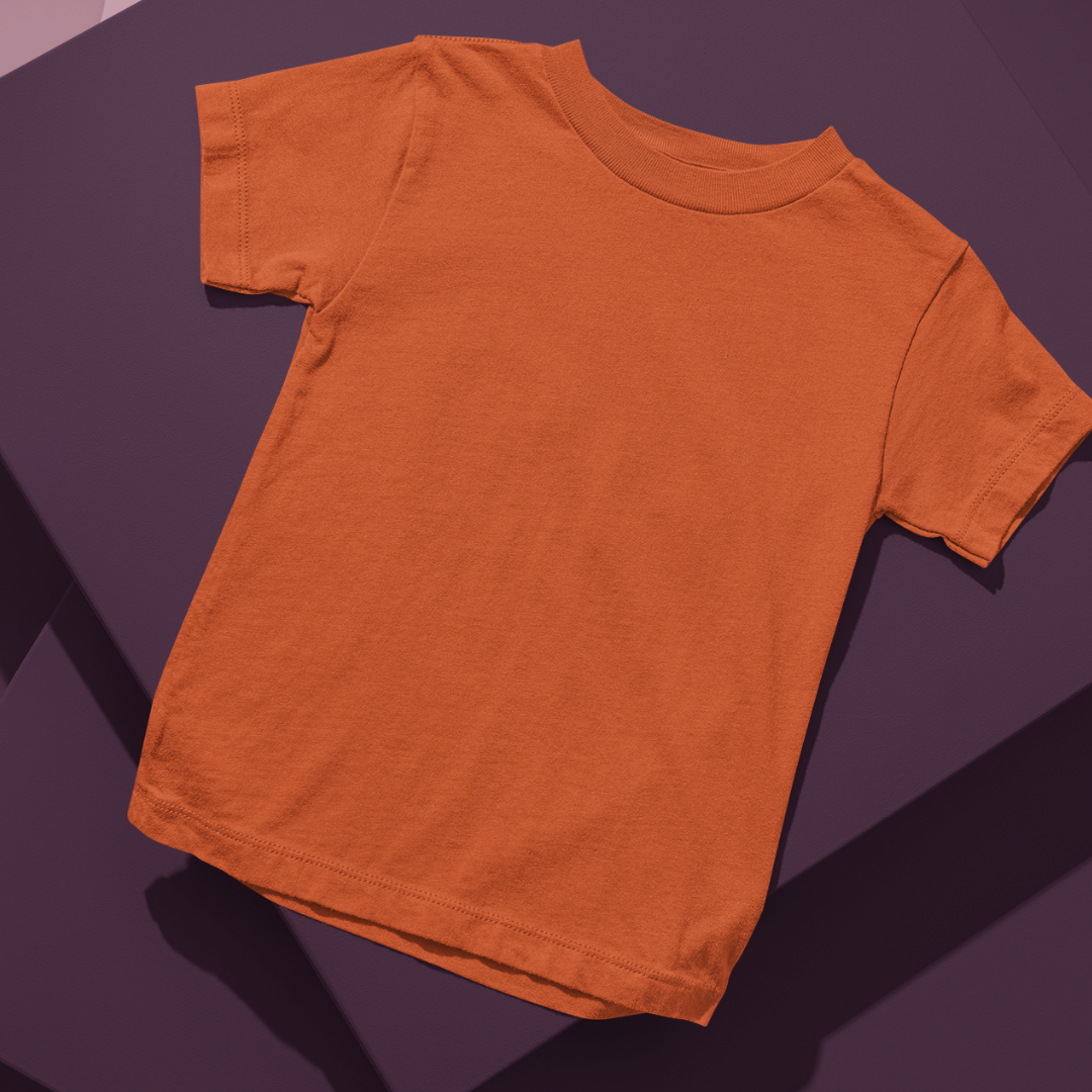 Unisex T-shirt: Core Basics: Orange