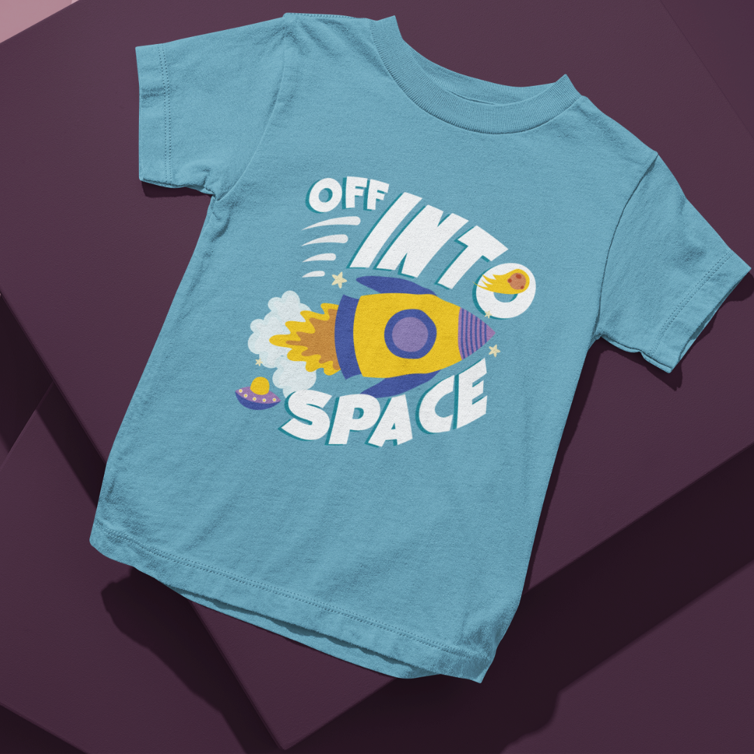 Space Themed Unisex T-shirt:  Pack of 3