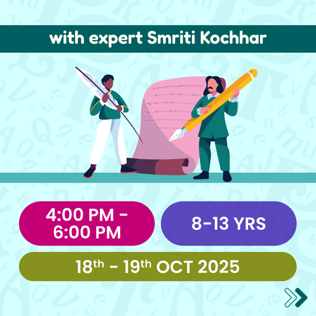 From Story to Stage: Script It! Skit Writing Workshop : neOwn x Smriti Kochhar | Learn Skit Writing for 8 - 12 years | Online Workshops for Kids