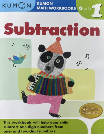 Subtraction (Grade 1) | Kumon Math Workbooks | Activity Book For Children | Math Practice for Kids