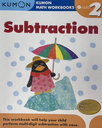 Subtraction (Grade 2) | Kumon Math Workbooks | Activity Book For Children | Math Practice for Kids
