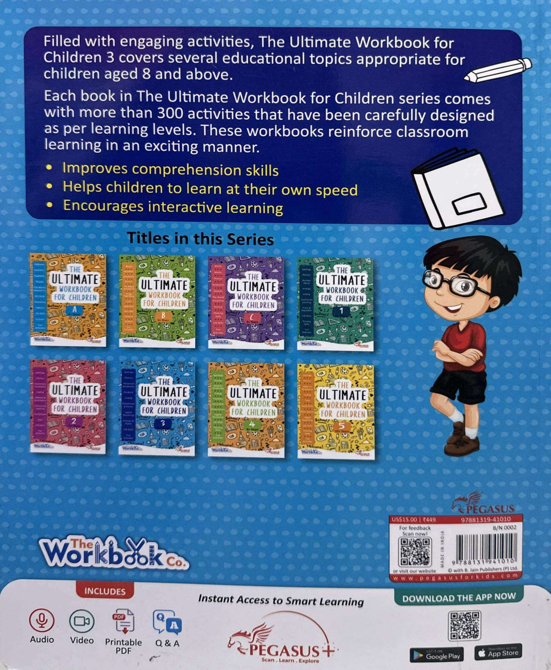The Ultimate Workbook for Children 8-9 Years Old |Interactive Fun Learning Activity Skills Book