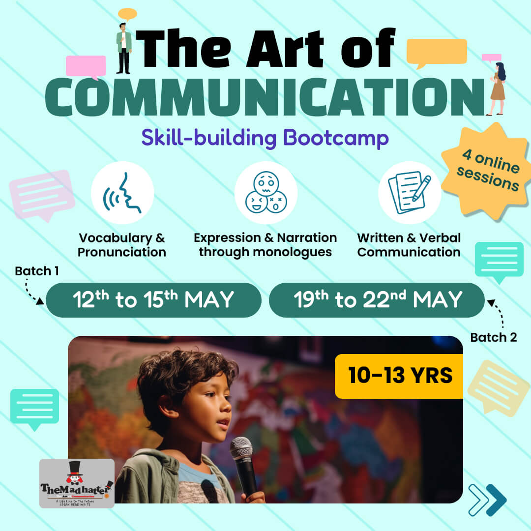 The Art of Communication [10yrs - 13yrs]: neOwn x Girish Khare | Kids Bootcamp to Improve English Pronunciation & Speaking Skills | Online Summer Camp for Kids
