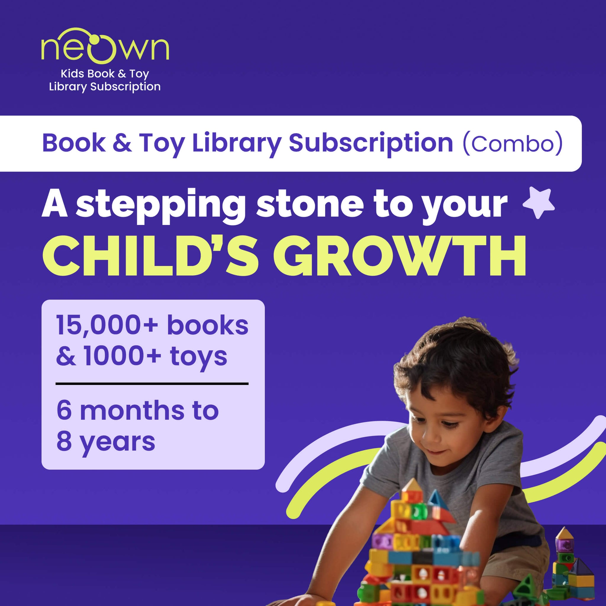 Toys + Books Combo Subscription