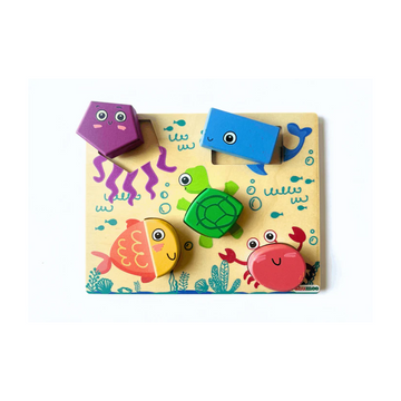 Under the Sea Shape Puzzle Set