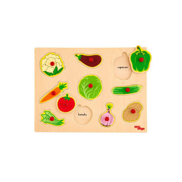 Wooden Vegetables Puzzle