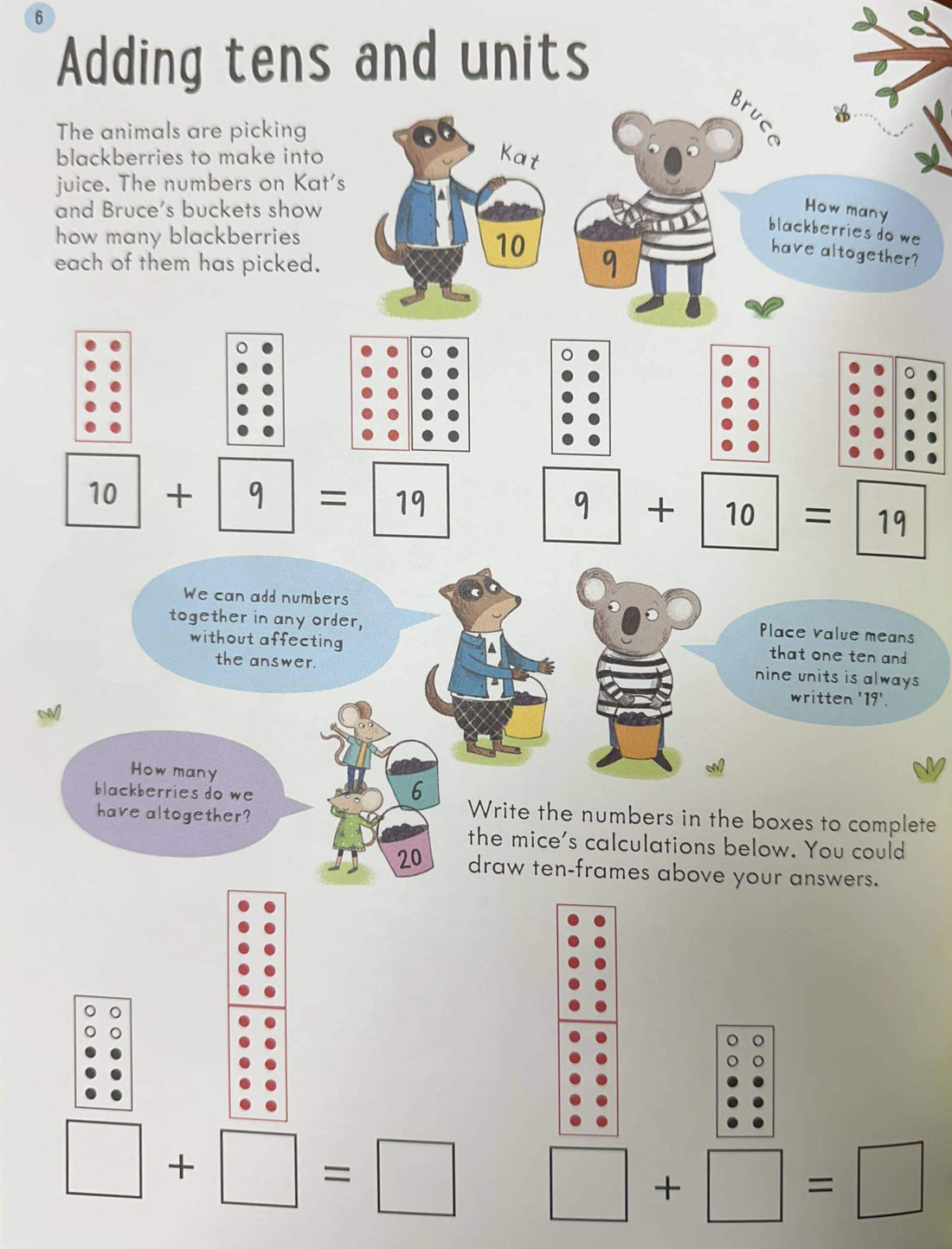 Usborne Workbooks : Adding and Subtracting (English Workbook) 7-8 Years Old