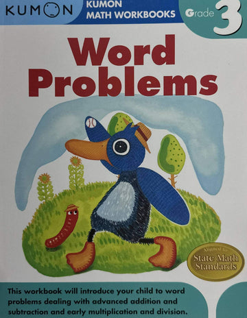 Word Problems (Grade 3) | Kumon Math Workbooks | Activity Book For Children | Math Practice for Kids