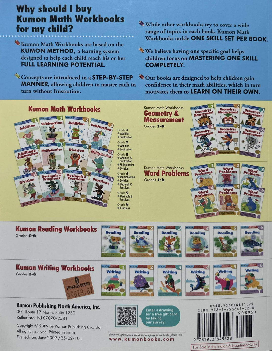 Word Problems (Grade 3) | Kumon Math Workbooks | Activity Book For Children | Math Practice for Kids