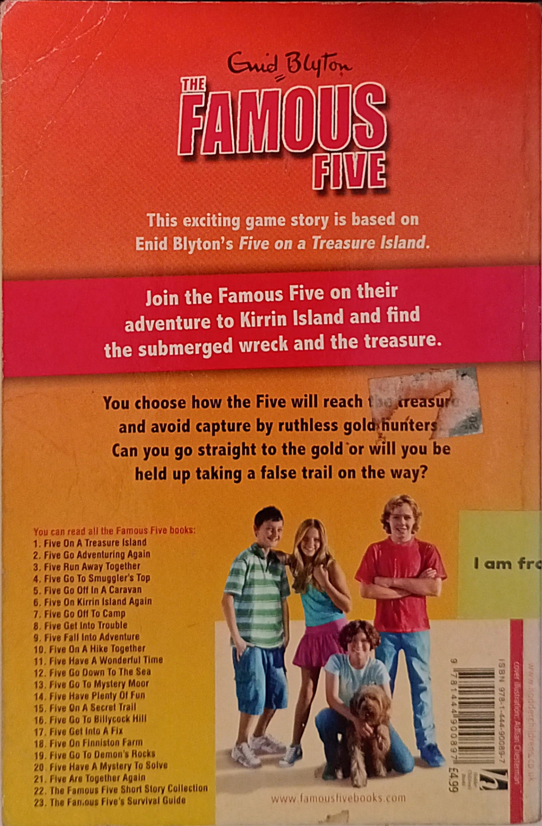 The Famous Five Adventure Game Book (Book 1)