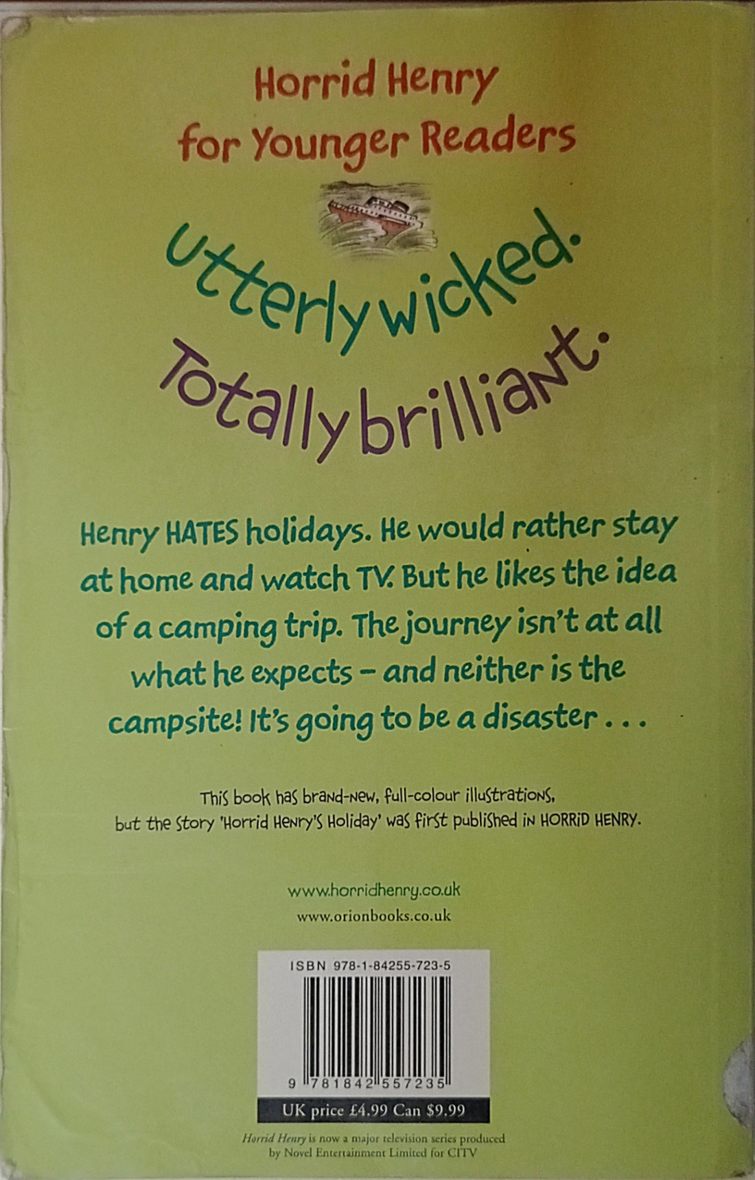 Horrid Henry Early Reader #3 Horrid Henry's Holiday