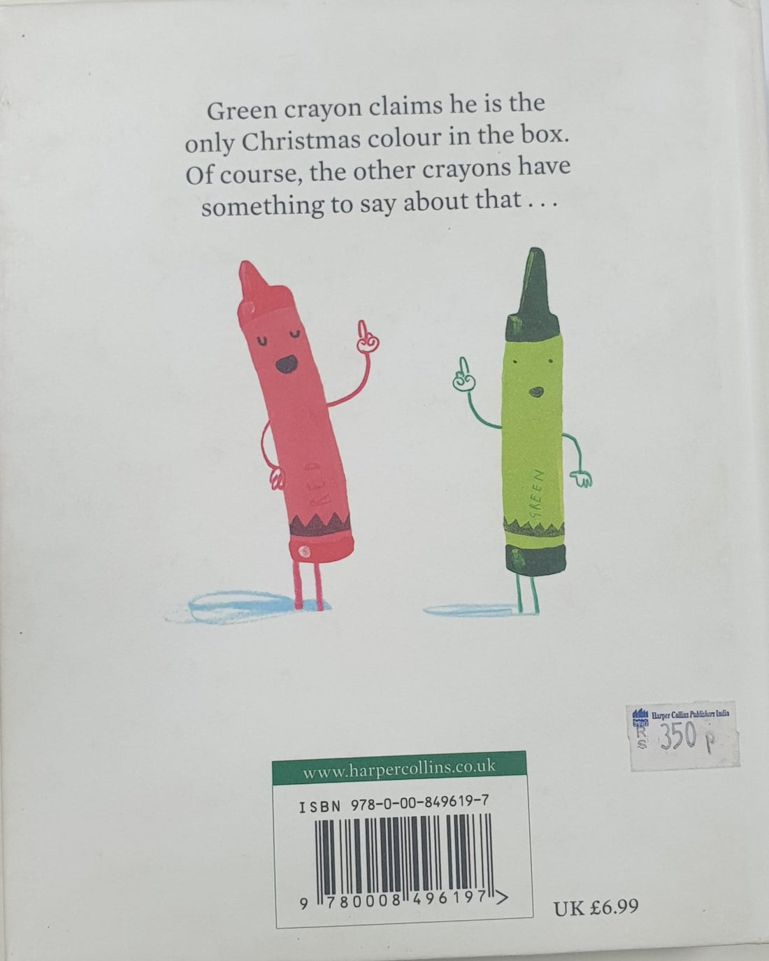 The Day The Crayons Quit #6 Green Is For Christmas
