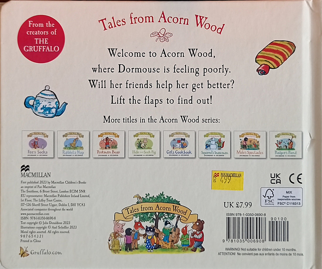 Tales from Acorn Wood (A Lift-the-Flap Book): Dormouse Has a Cold