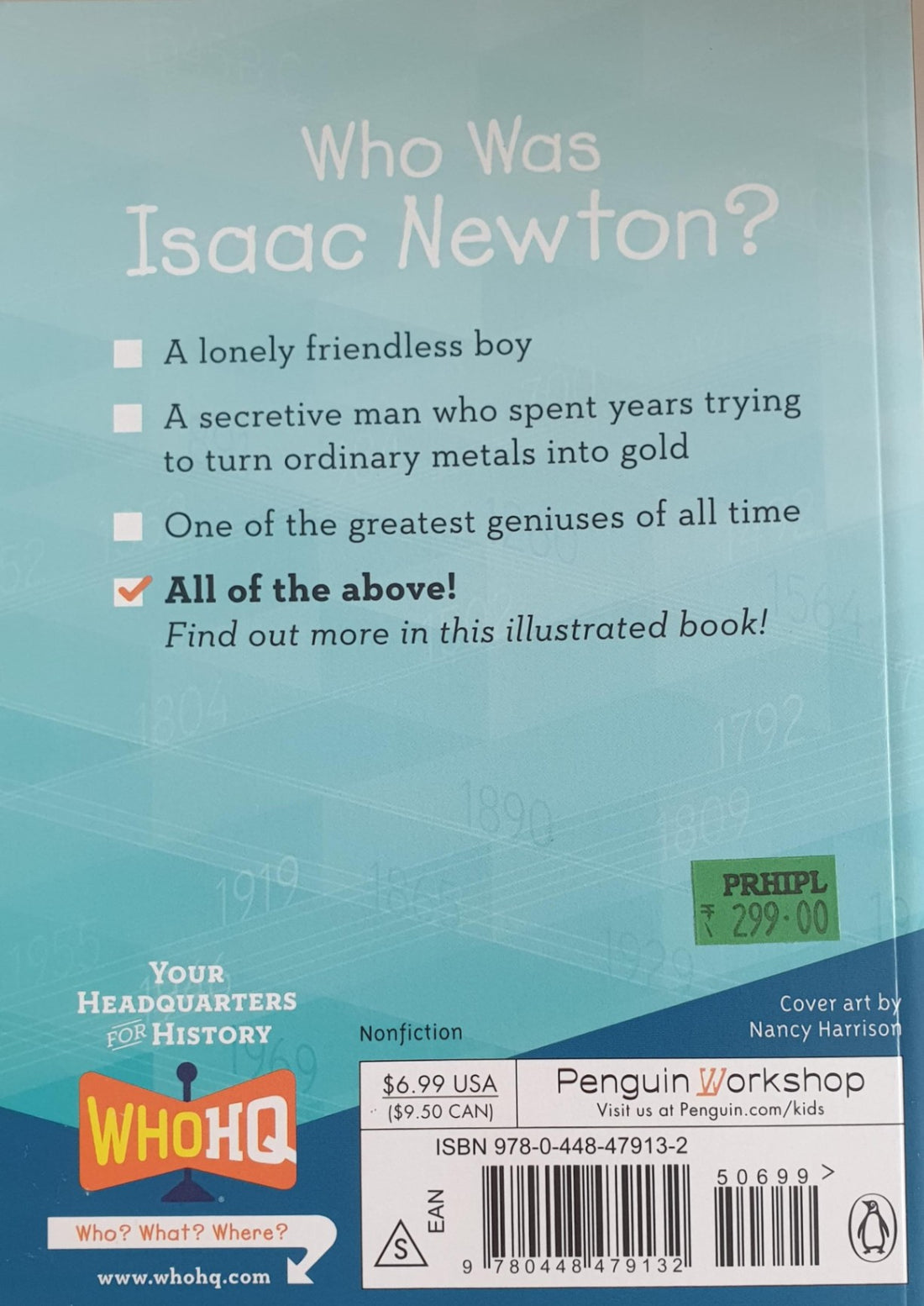 Who Was...? Series: Who was Isaac Newton?