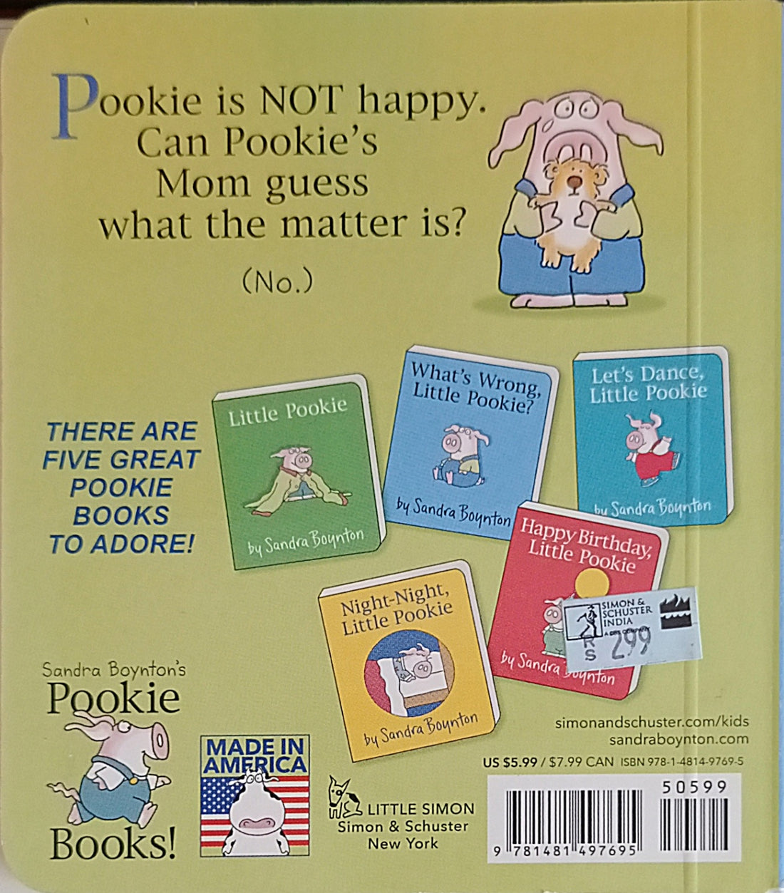 Little Pookie: What's Wrong, Little Pookie?