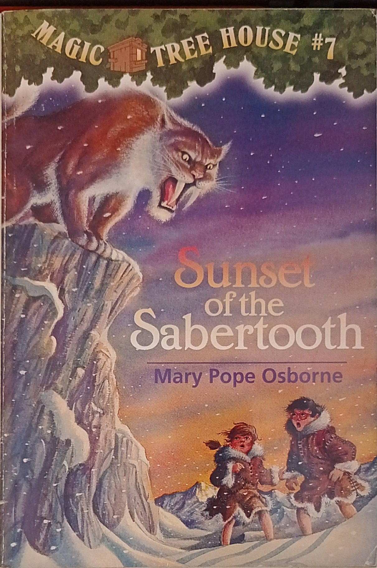 Magic Tree House Sunset of the Sabertooth