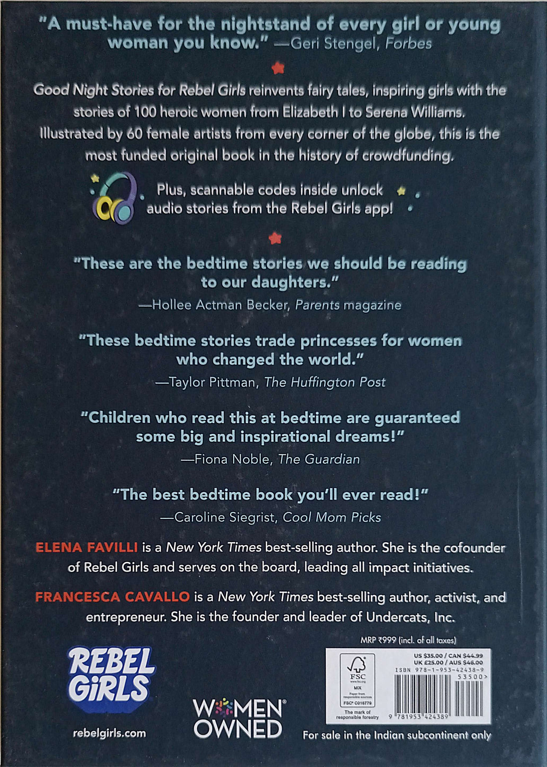 Goodnight Stories for Rebel Girls: Goodnight Stories for Rebel Girls: