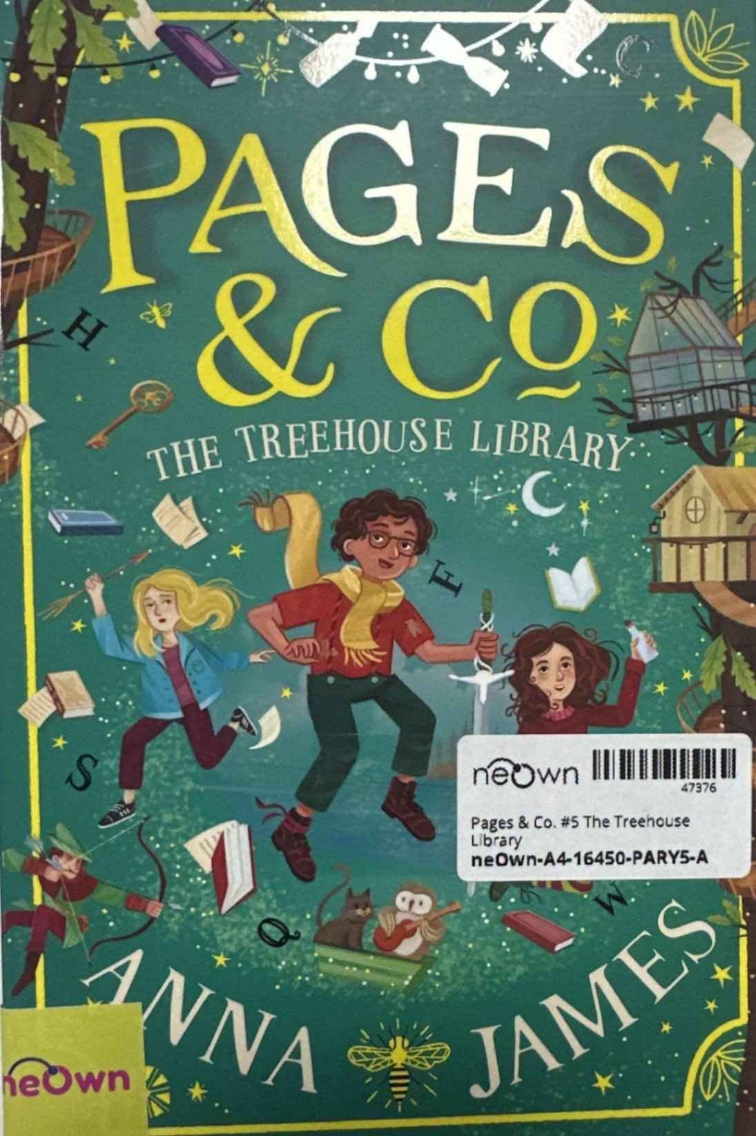 Pages & Co. #5 The Treehouse Library