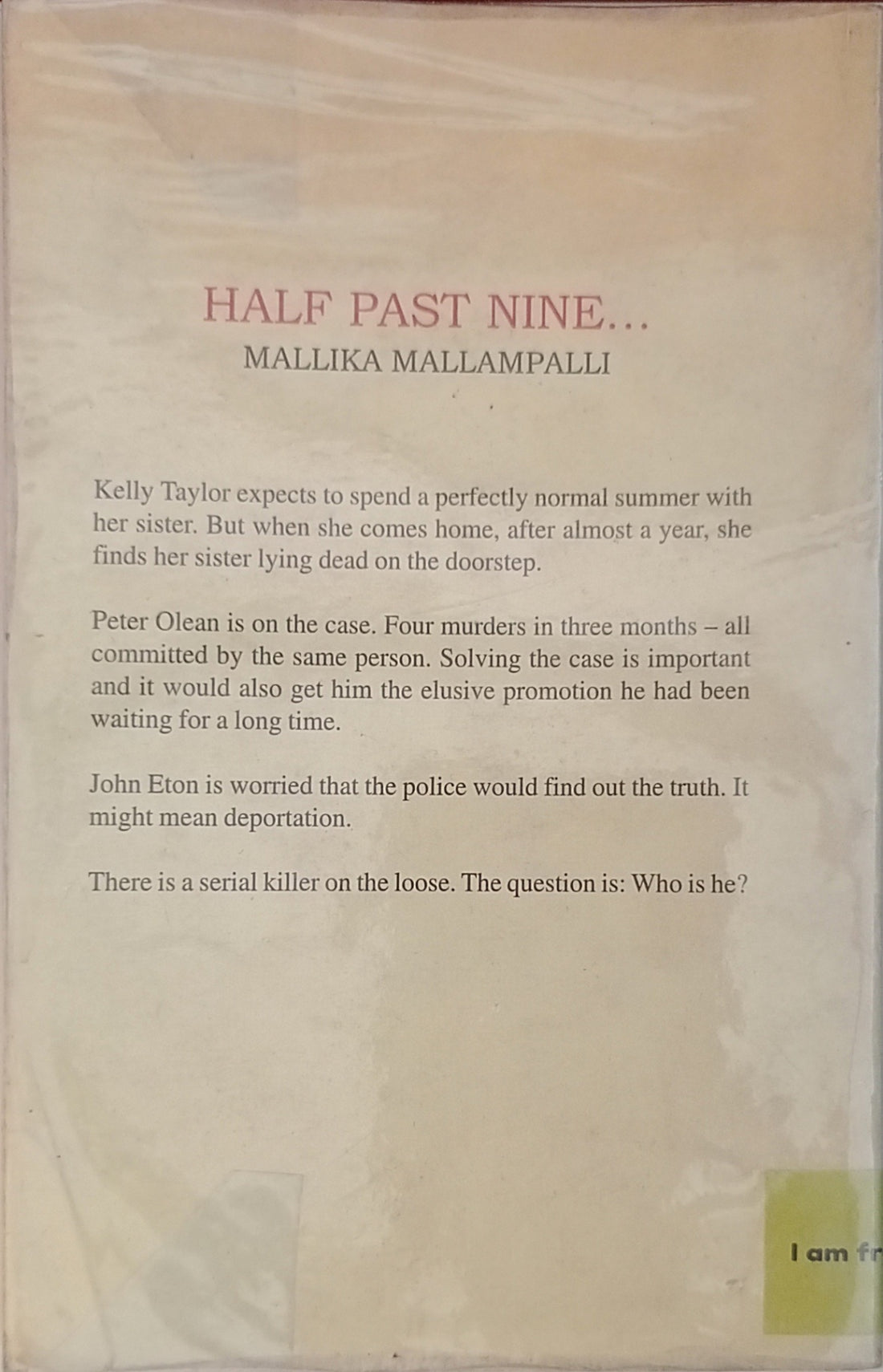 Half Past Nine