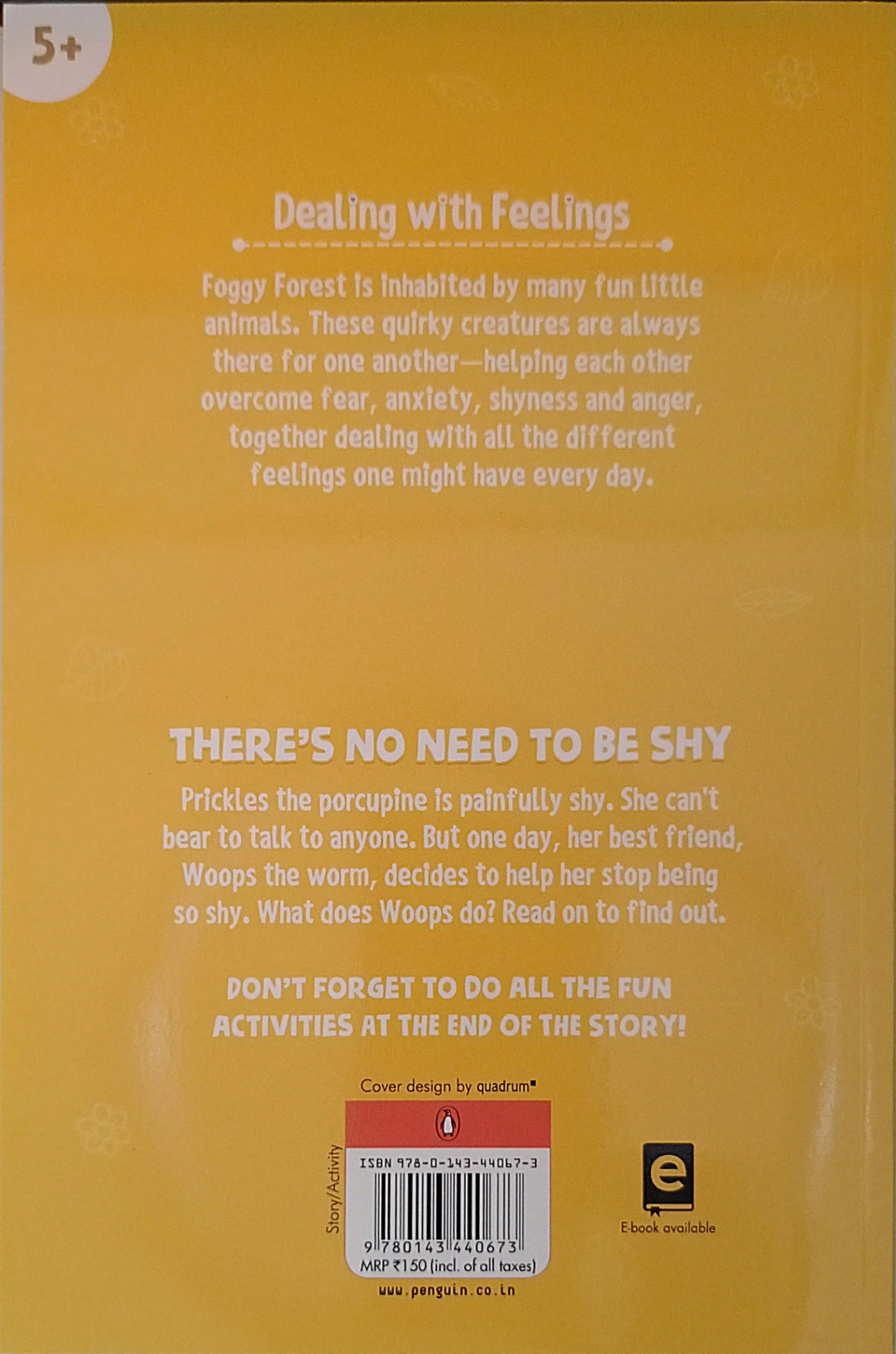 Dealing with Feelings: There's No Need to be Shy