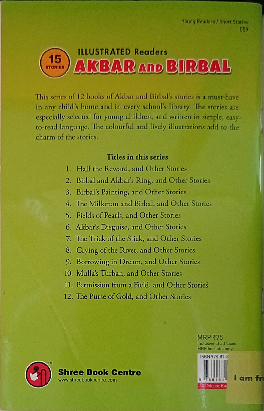 Akbar and Birbal: Permission From A Field And Other Stories