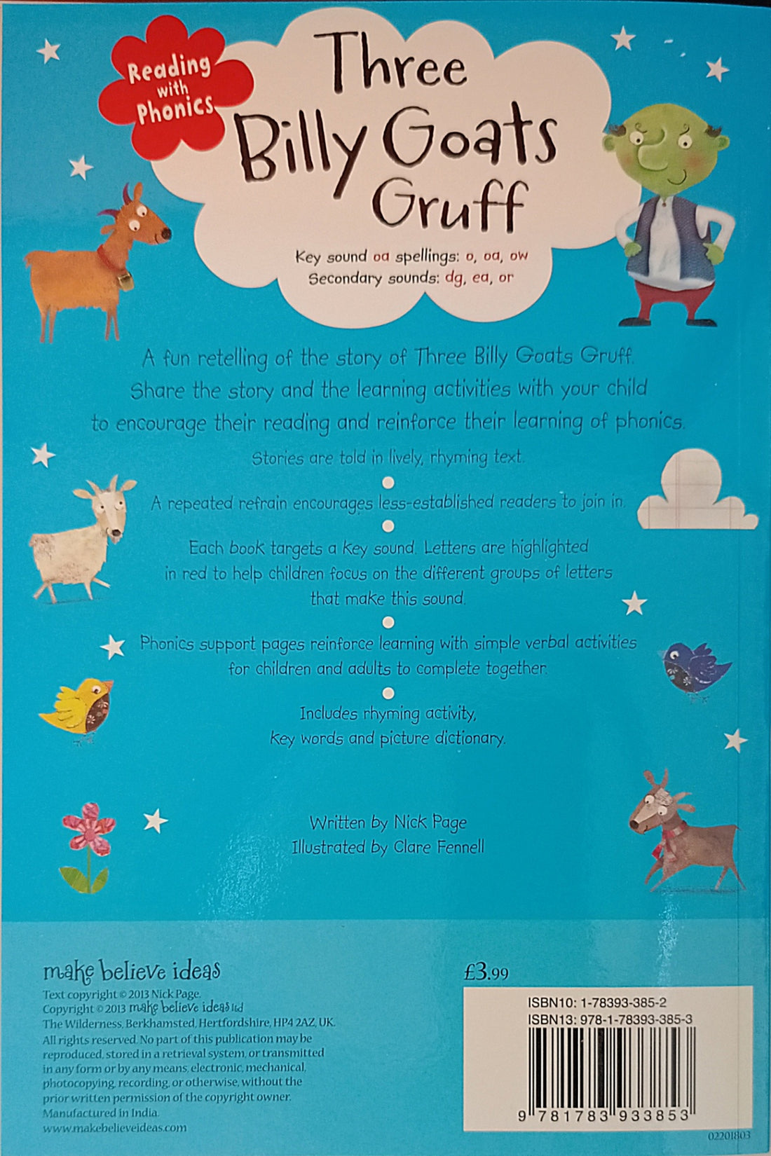 Reading With Phonics: Three Billy Goats Gruff