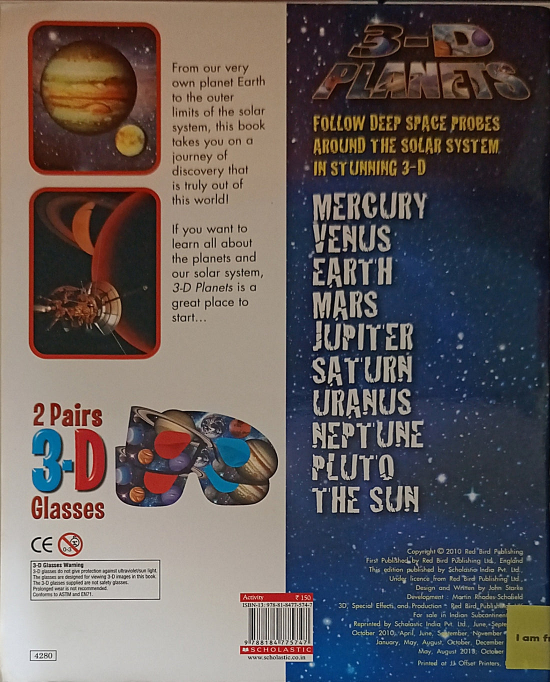 3-D Planets (3-D Book)