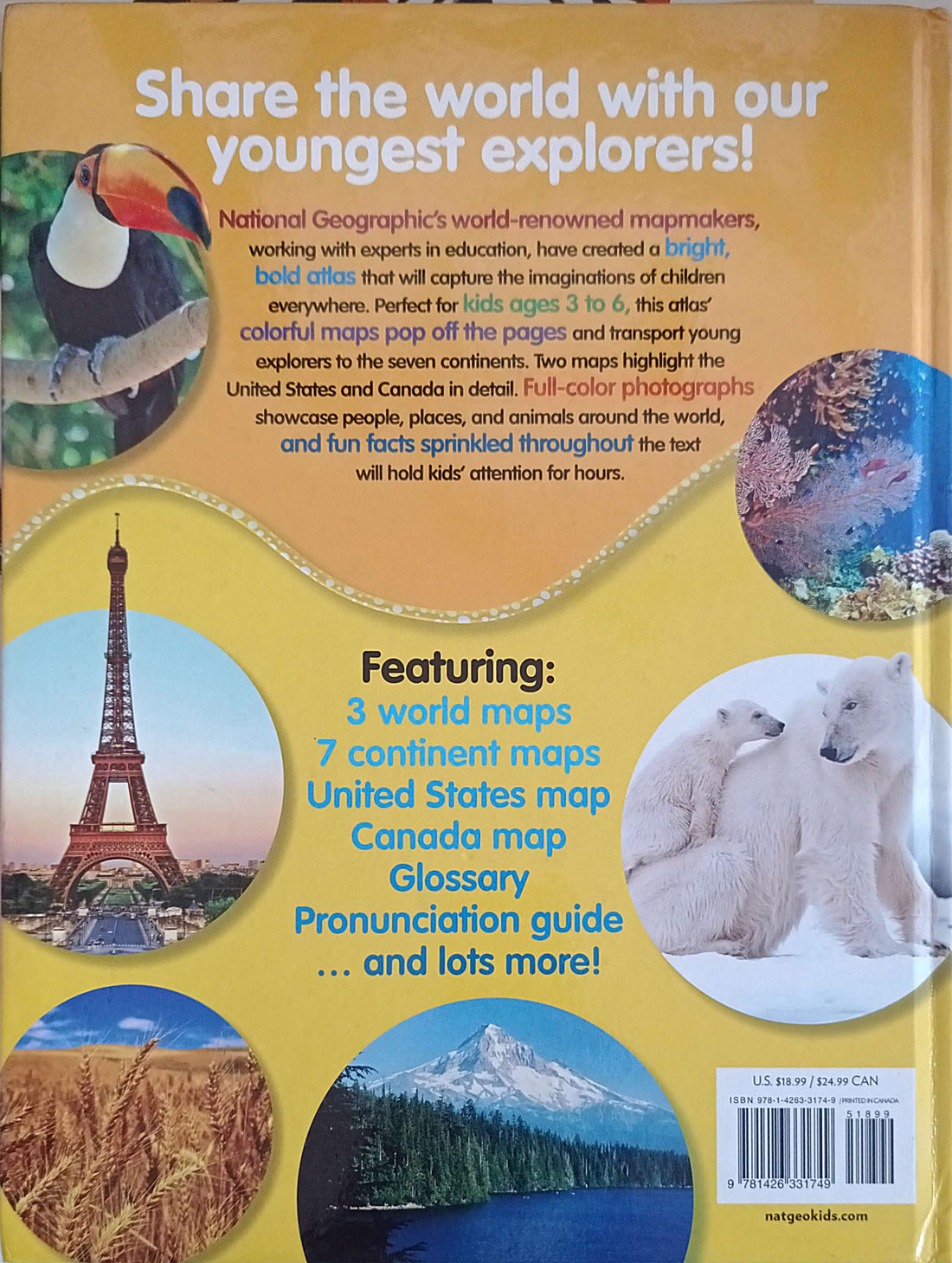 National Geographic Kids: My First Atlas of the World