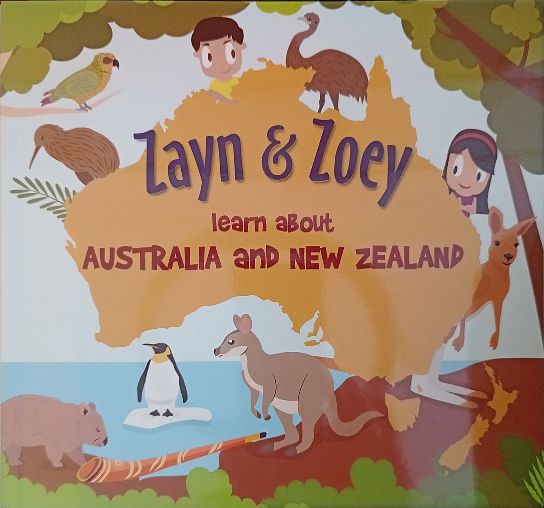 Zayn & Zoey Learn About Australia and New Zealand