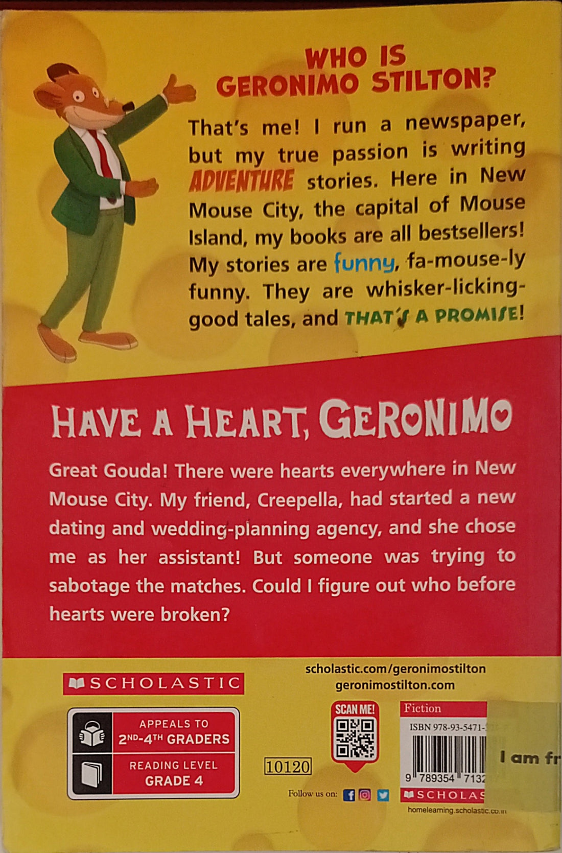 Geronimo Stilton #80 Have a Heart, Geronimo