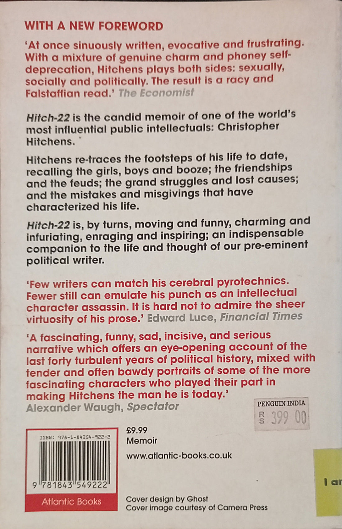 Hitch-22: A Memoir