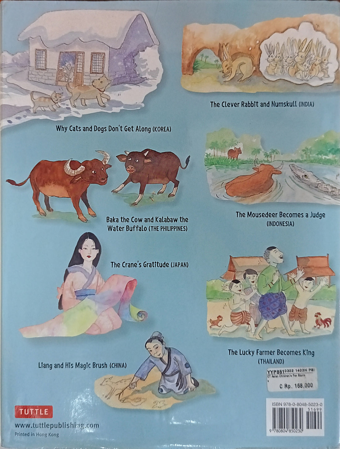 Asian Children's Favorite Stories From China, Japan, Korea, India, The Philippines and other Asian Lands