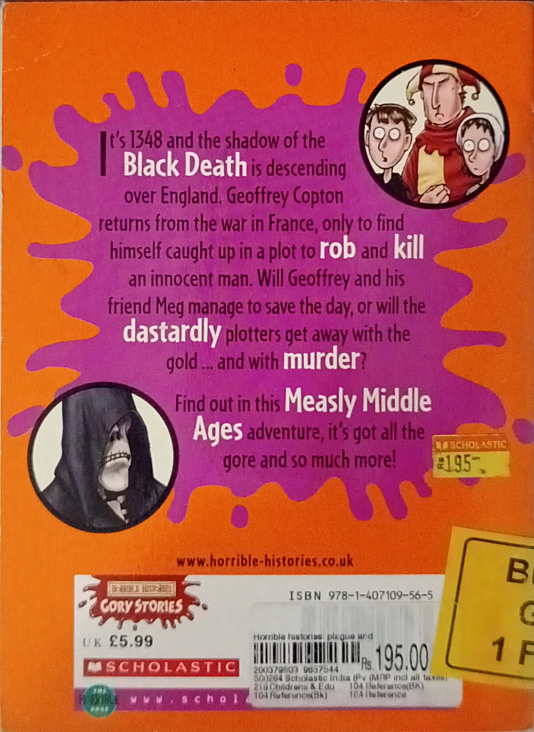 Horrible Histories Gory Stories: Plague and Peril