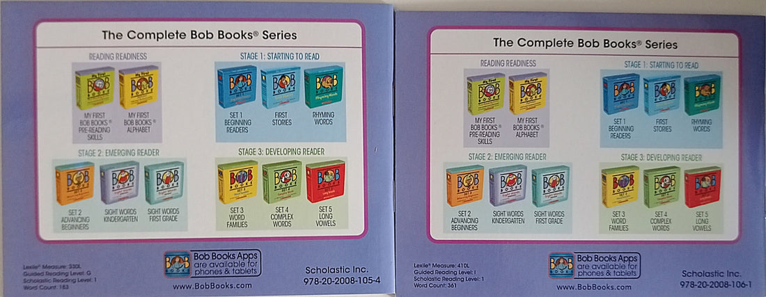 Bob Books Set 5 (Purple) Vol.7,8