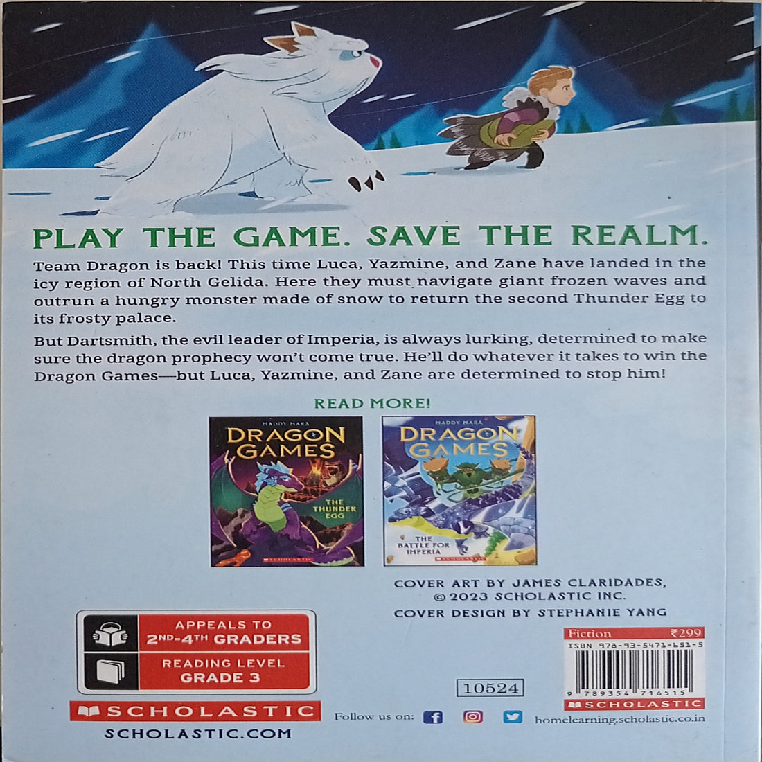 Dragon Games #2 The Frozen Sea