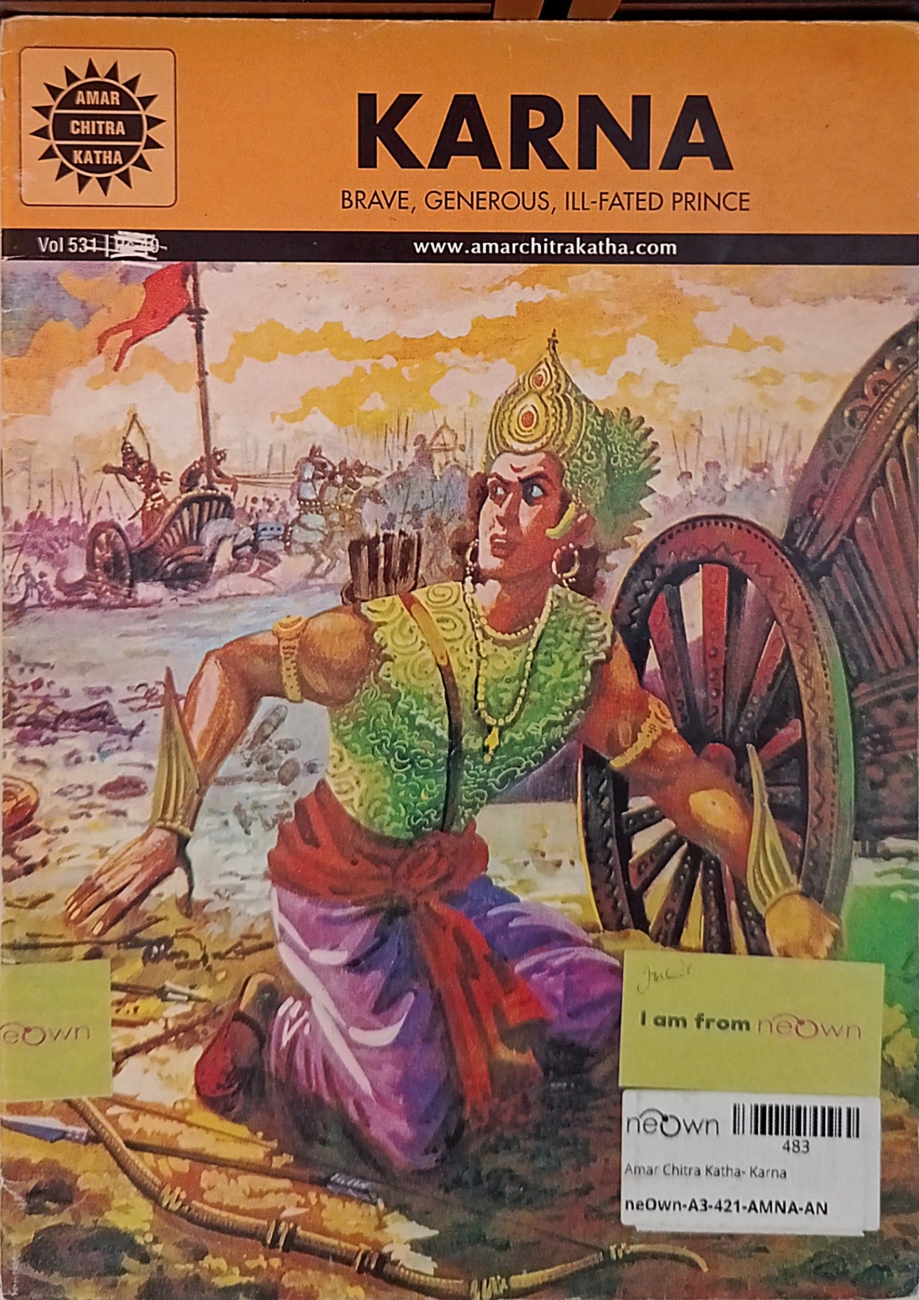 Amar Chitra Katha- Karna