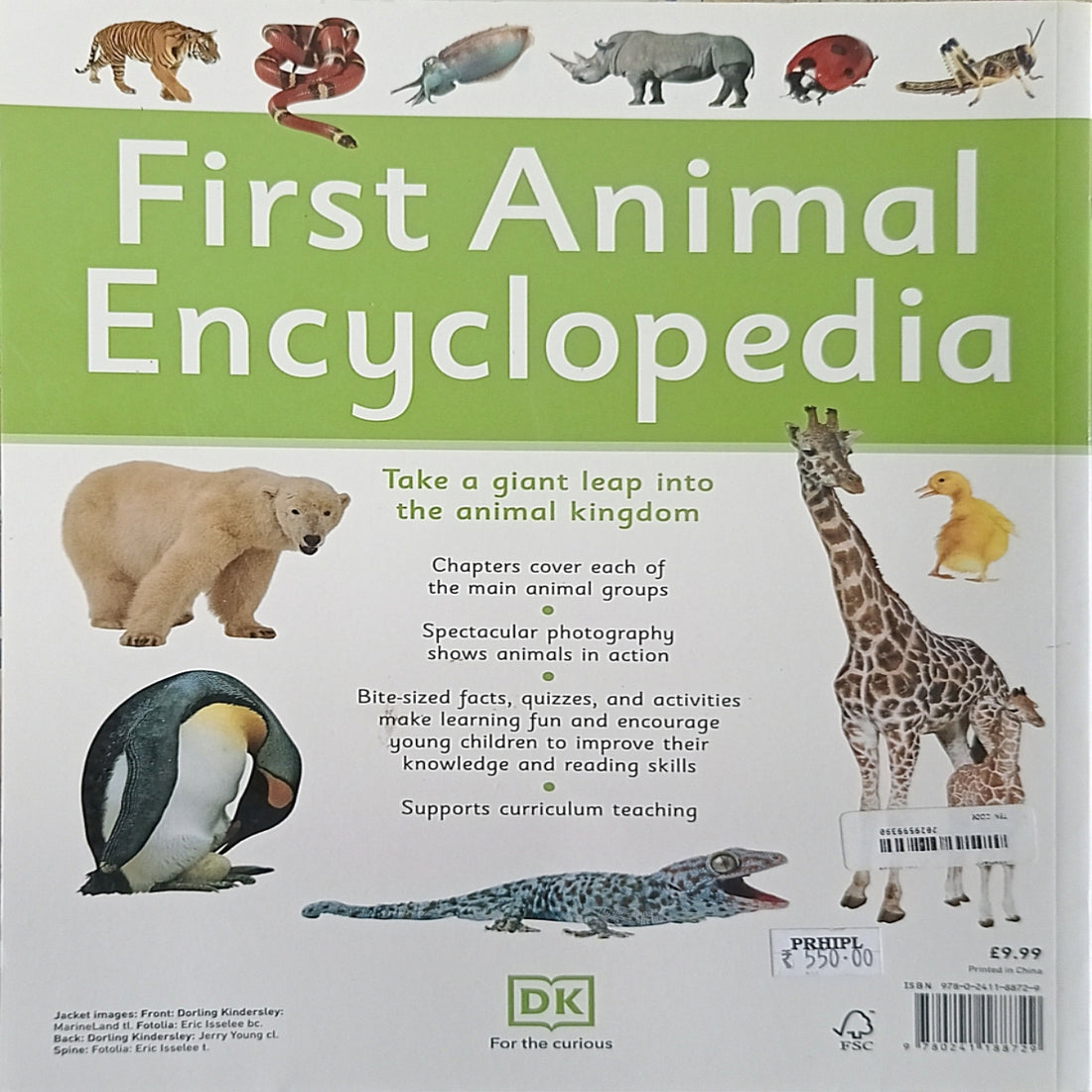 First Animal Encyclopedia (A First Reference Book for Children)