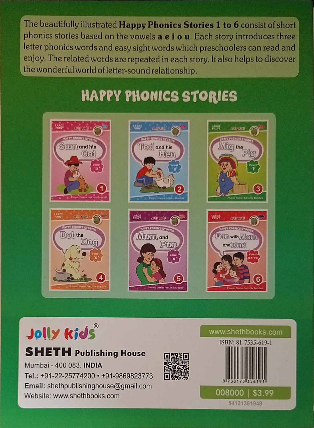 Happy Phonics Stories #3 Mig the Pig